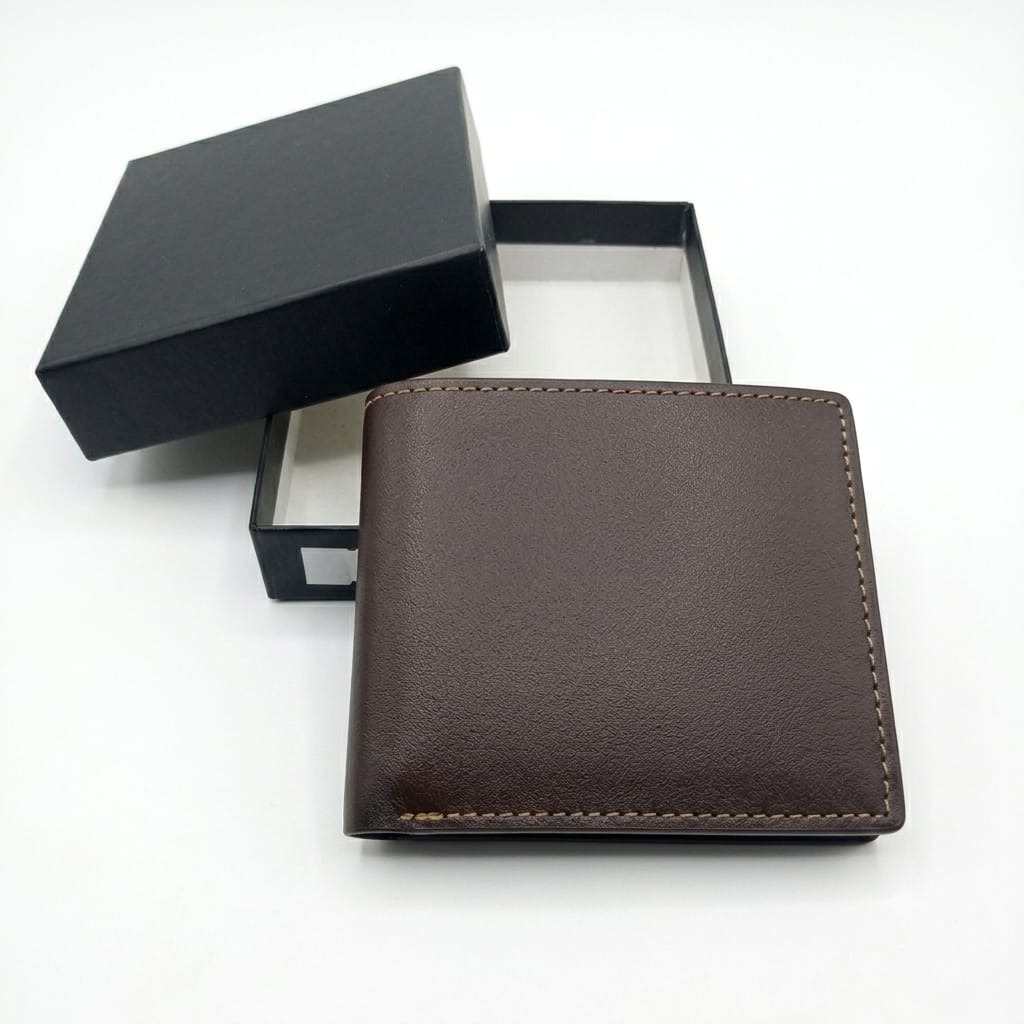 Men’s Genuine Leather Bifold Wallet